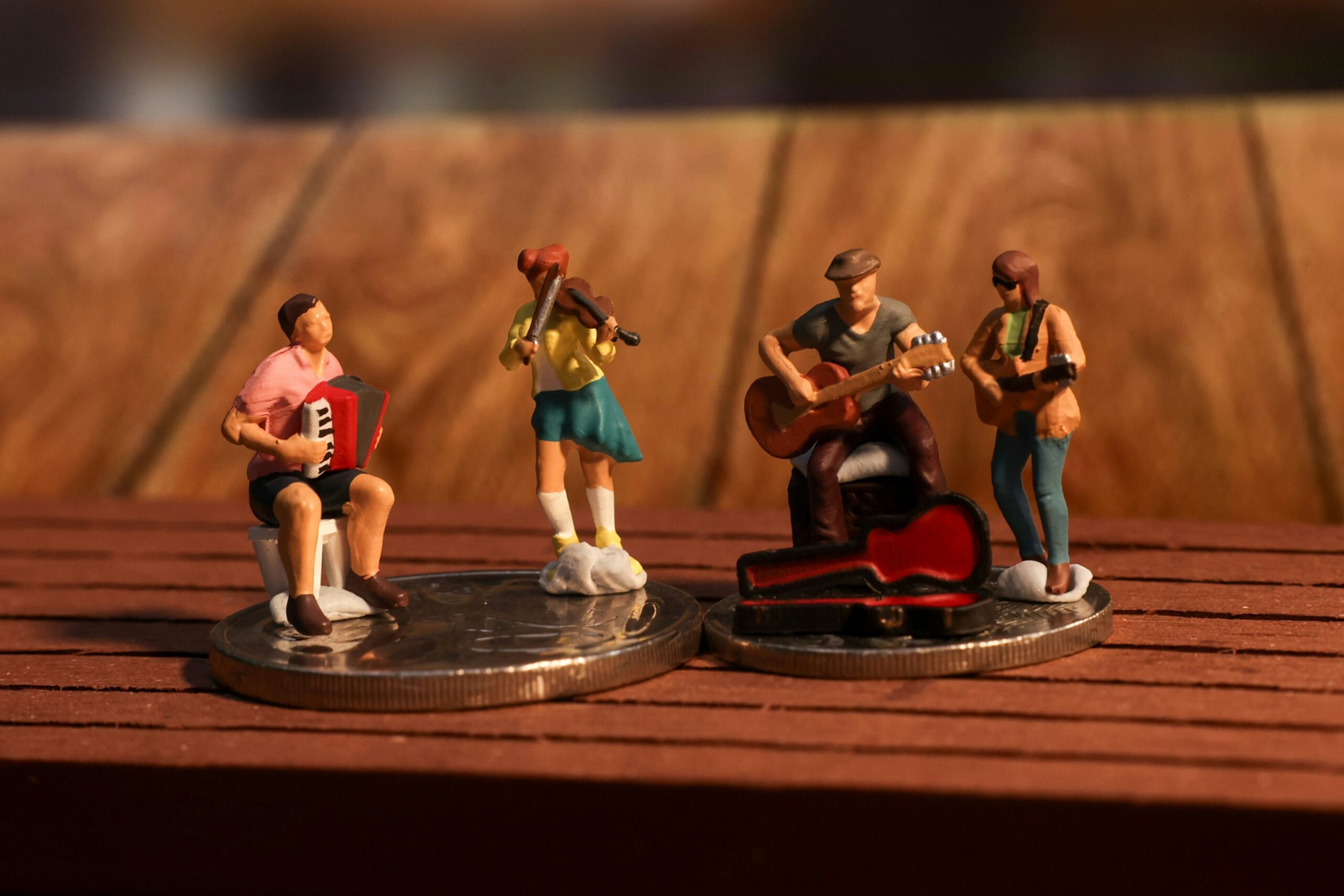 Image de jouets jouant de la musique